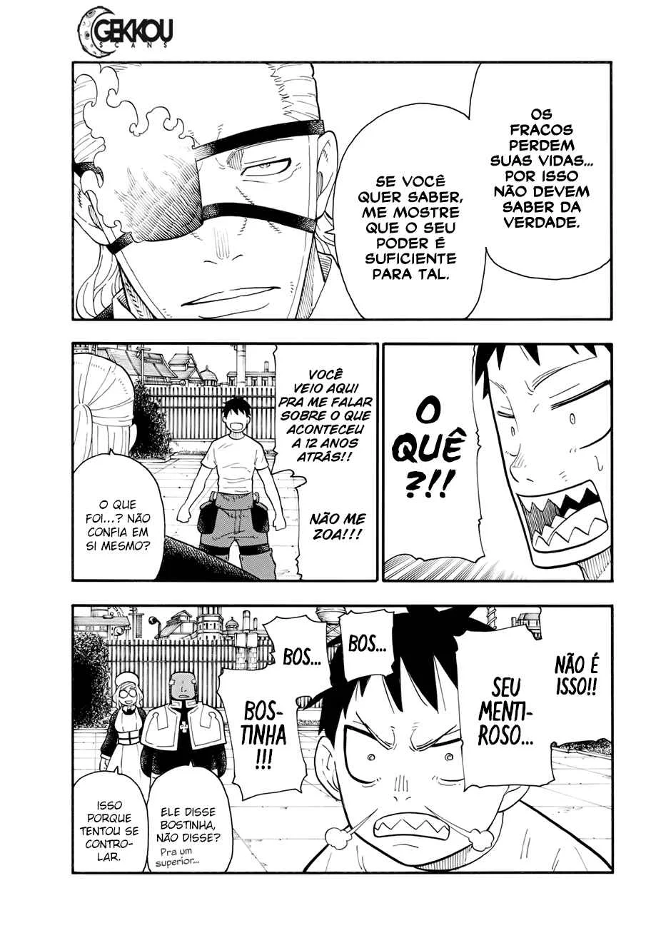 Fire Force Capítulo 2 – O Demônio, O Cavaleiro, E a Bruxa