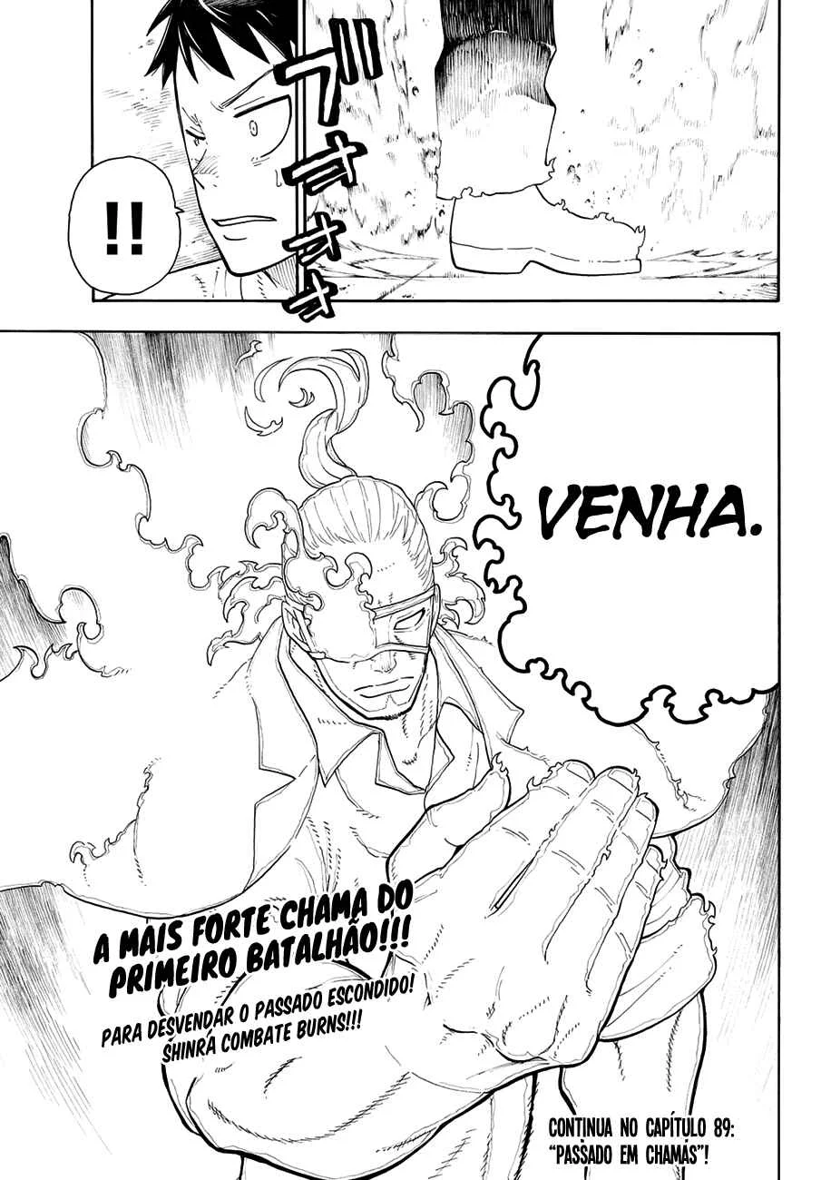 Fire Force Capítulo 2 – O Demônio, O Cavaleiro, E a Bruxa