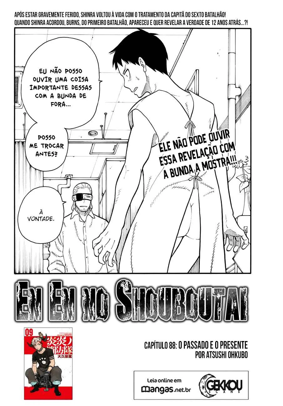 Fire Force Capítulo 2 – O Demônio, O Cavaleiro, E a Bruxa