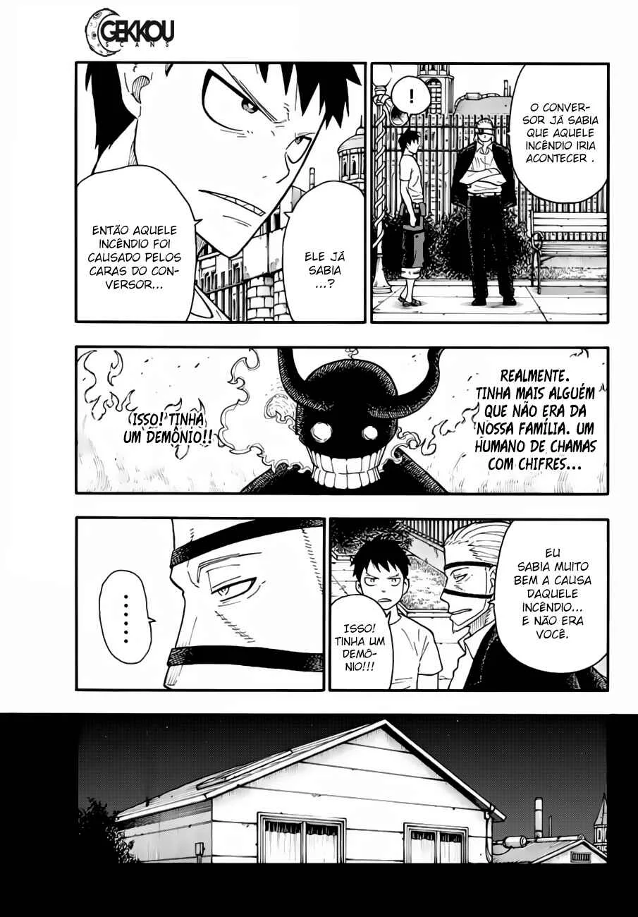 Fire Force Capítulo 2 – O Demônio, O Cavaleiro, E a Bruxa