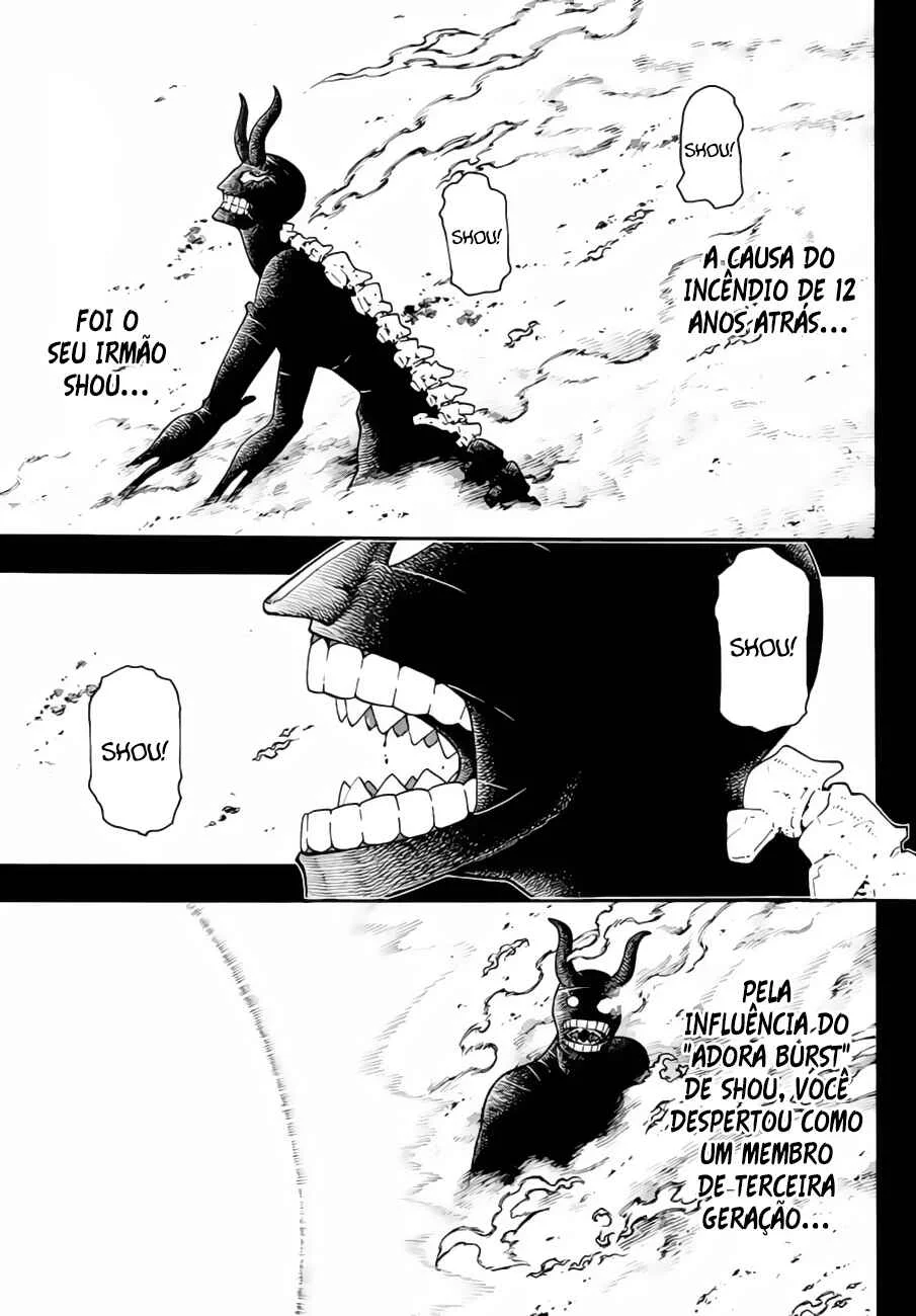 Fire Force Capítulo 2 – O Demônio, O Cavaleiro, E a Bruxa