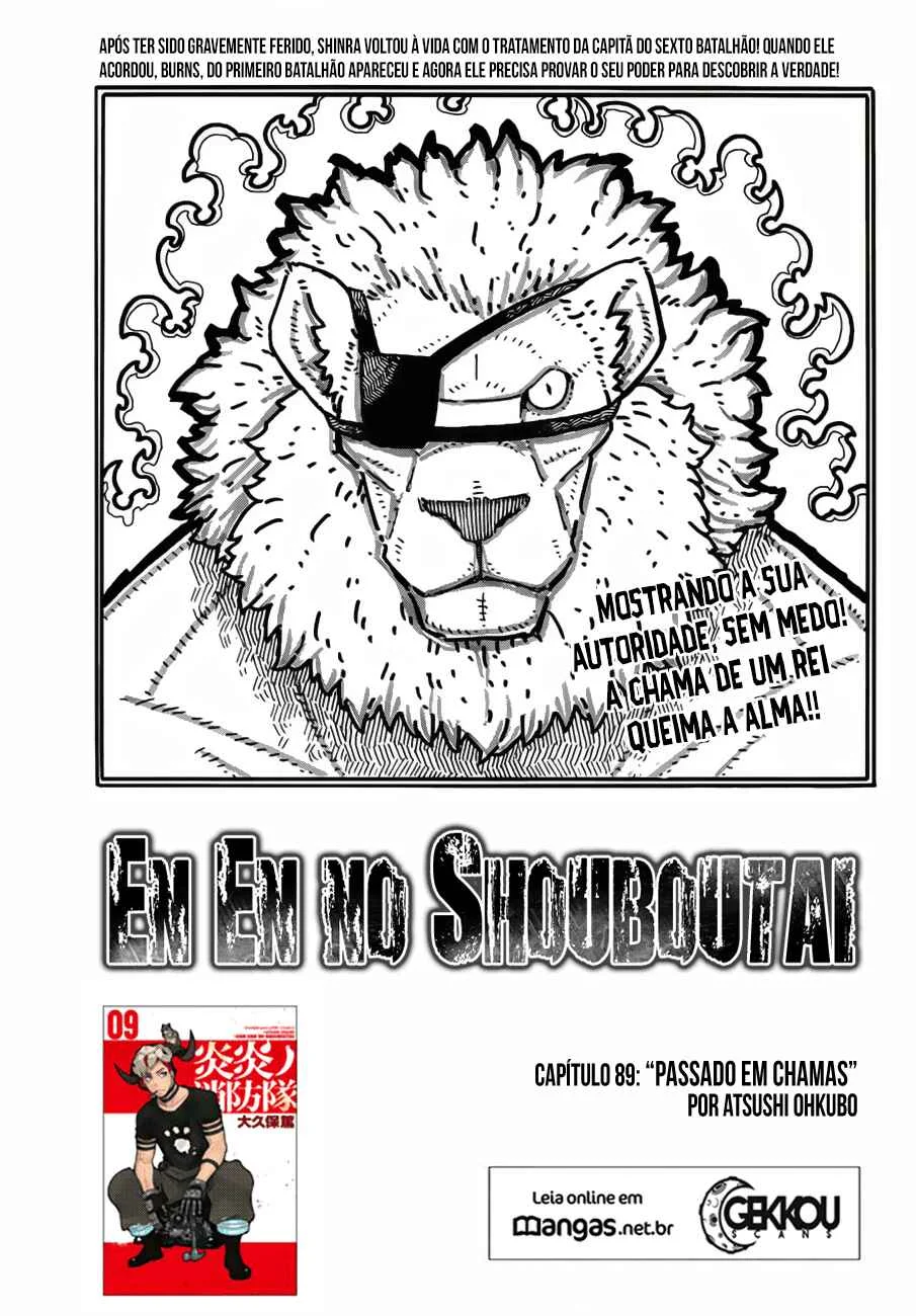 Fire Force Capítulo 2 – O Demônio, O Cavaleiro, E a Bruxa