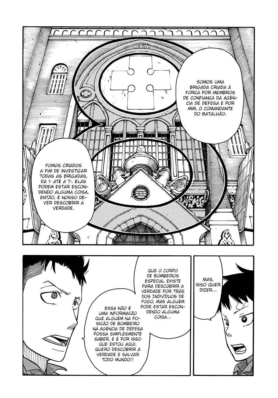 Fire Force Capítulo 2 – O Demônio, O Cavaleiro, E a Bruxa