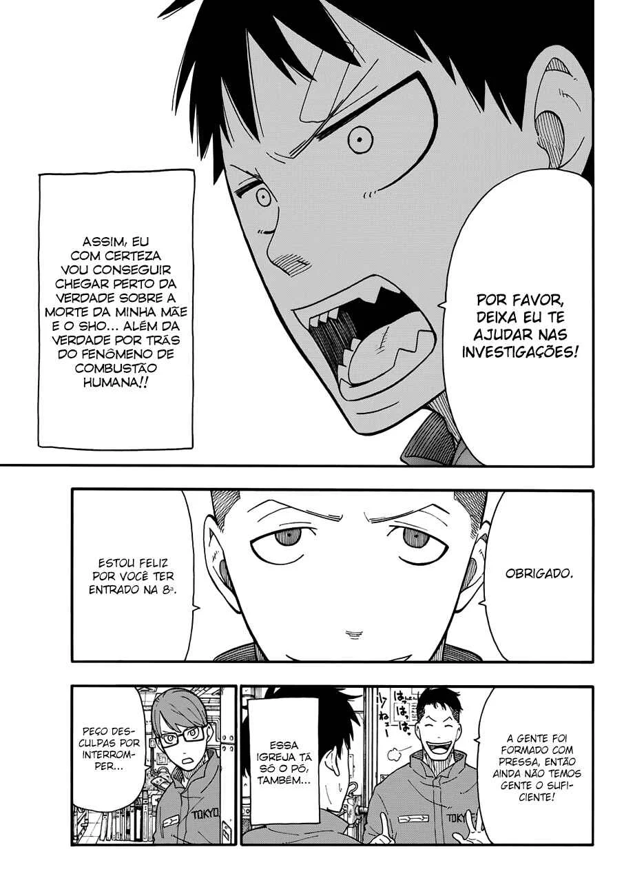 Fire Force Capítulo 2 – O Demônio, O Cavaleiro, E a Bruxa