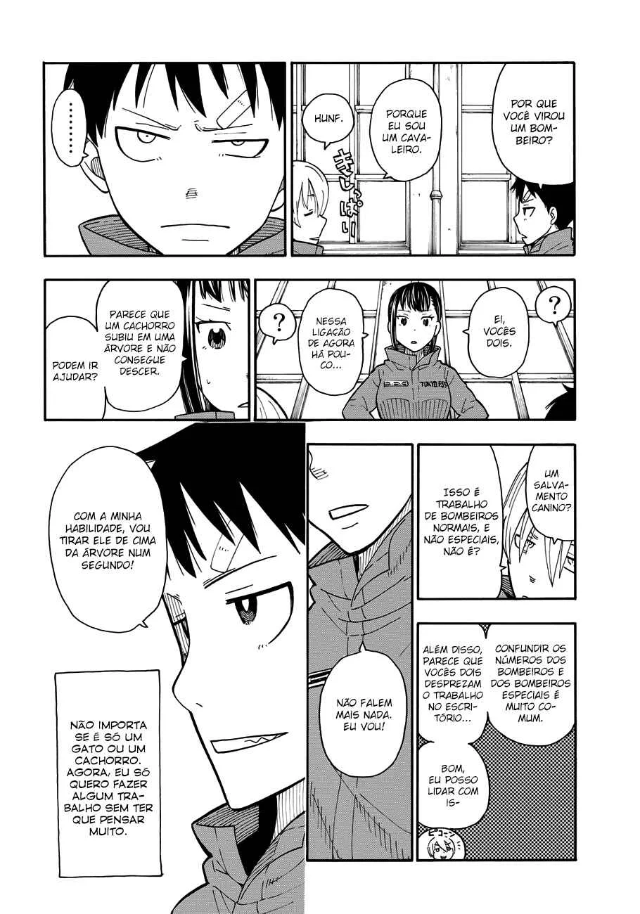 Fire Force Capítulo 2 – O Demônio, O Cavaleiro, E a Bruxa