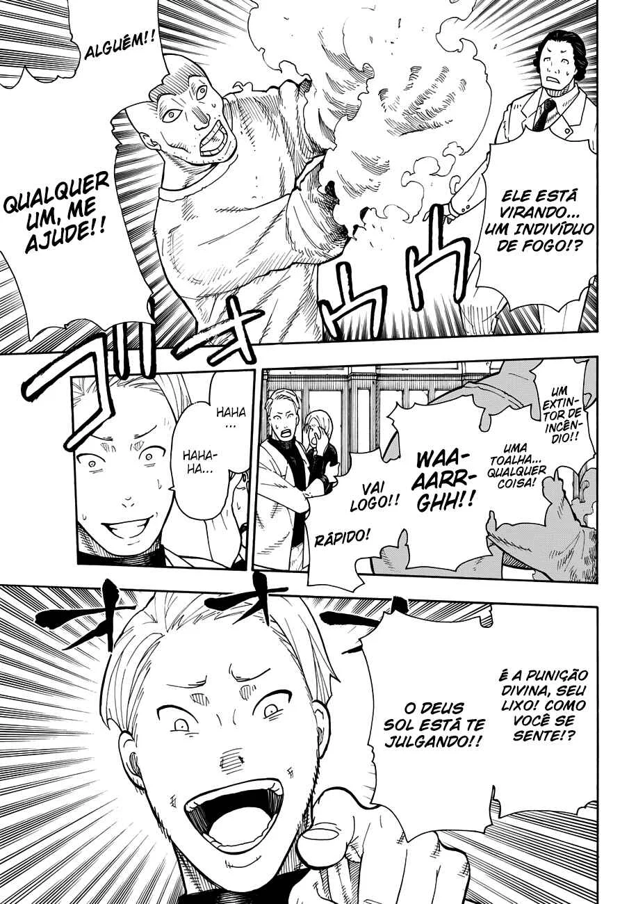 Fire Force Capítulo 2 – O Demônio, O Cavaleiro, E a Bruxa