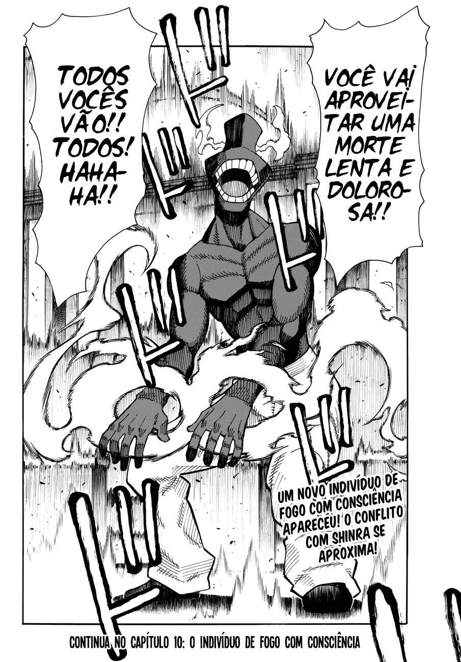 Fire Force Capítulo 2 – O Demônio, O Cavaleiro, E a Bruxa