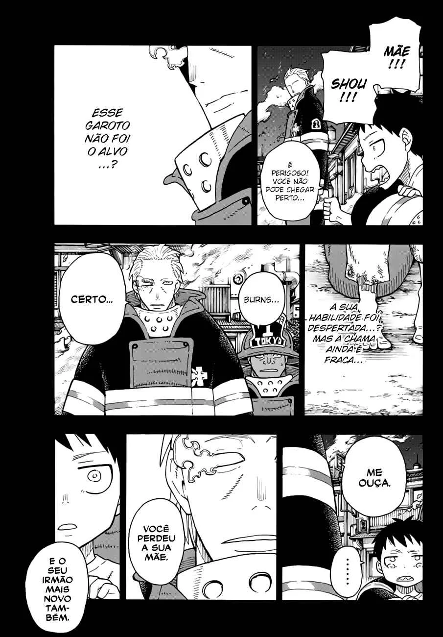 Fire Force Capítulo 2 – O Demônio, O Cavaleiro, E a Bruxa