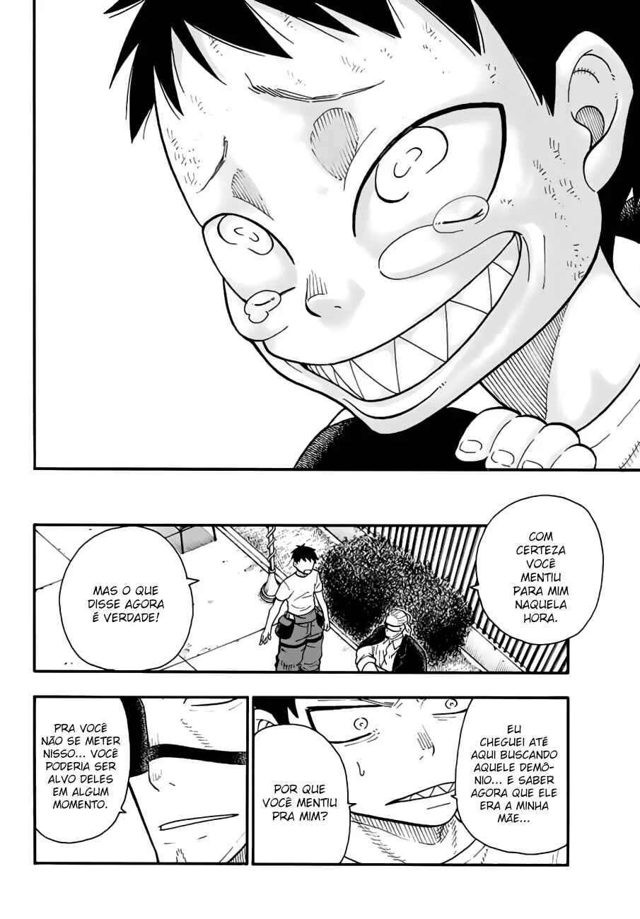 Fire Force Capítulo 2 – O Demônio, O Cavaleiro, E a Bruxa