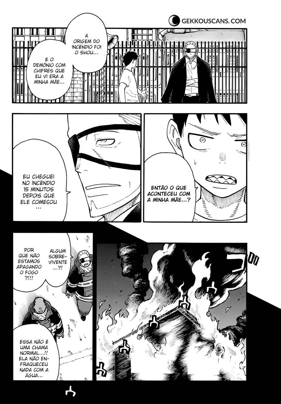 Fire Force Capítulo 2 – O Demônio, O Cavaleiro, E a Bruxa