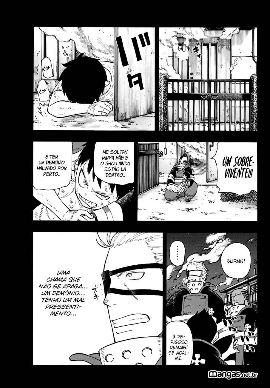 Fire Force Capítulo 2 – O Demônio, O Cavaleiro, E a Bruxa