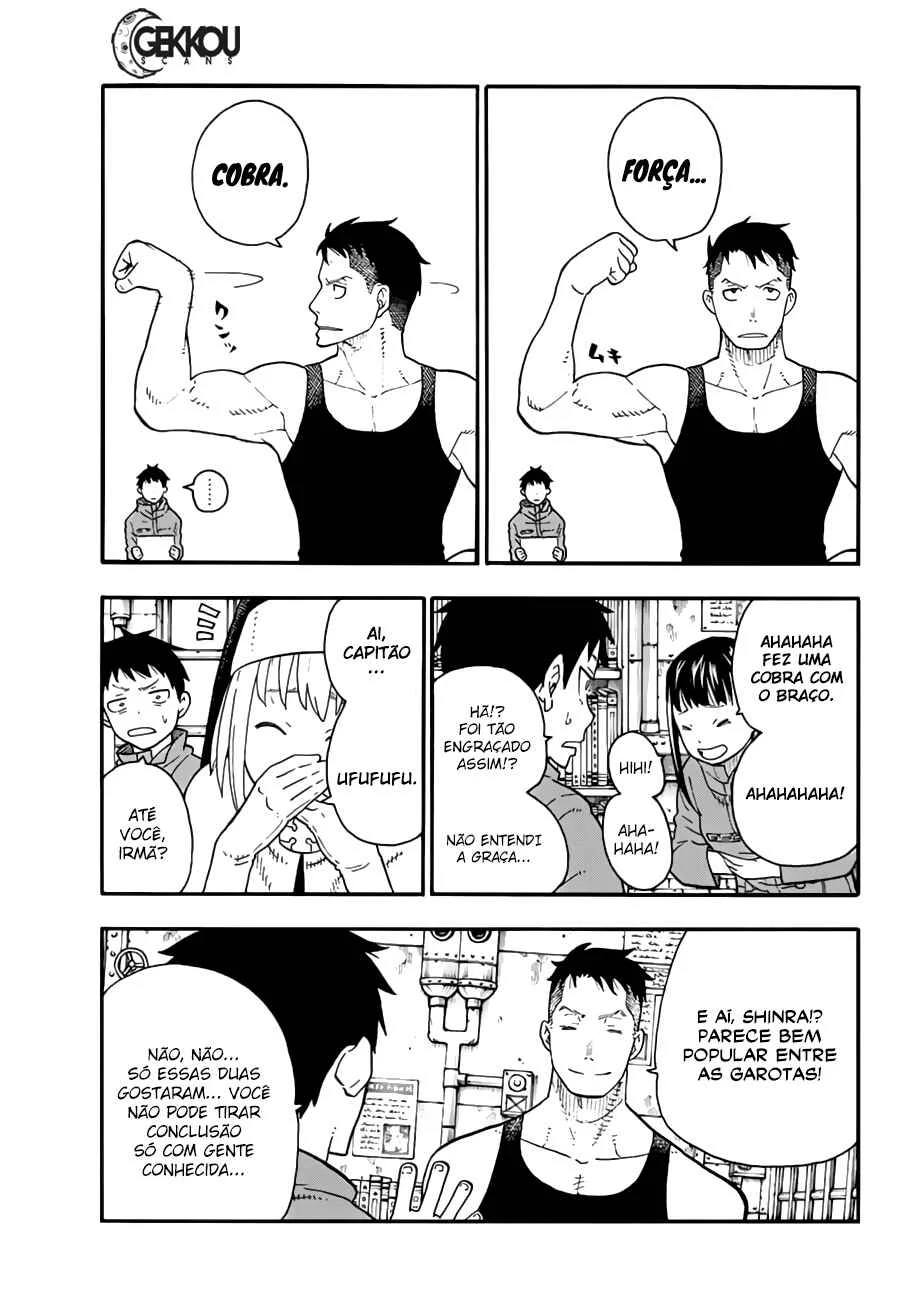 Fire Force Capítulo 2 – O Demônio, O Cavaleiro, E a Bruxa