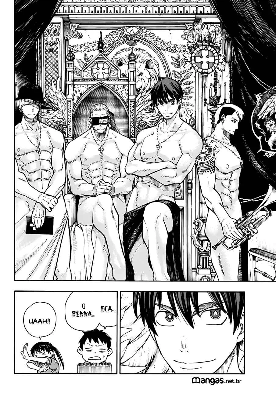 Fire Force Capítulo 2 – O Demônio, O Cavaleiro, E a Bruxa