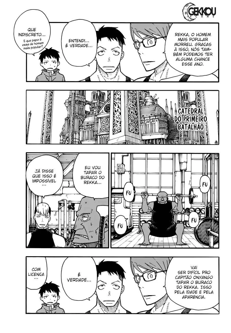 Fire Force Capítulo 2 – O Demônio, O Cavaleiro, E a Bruxa