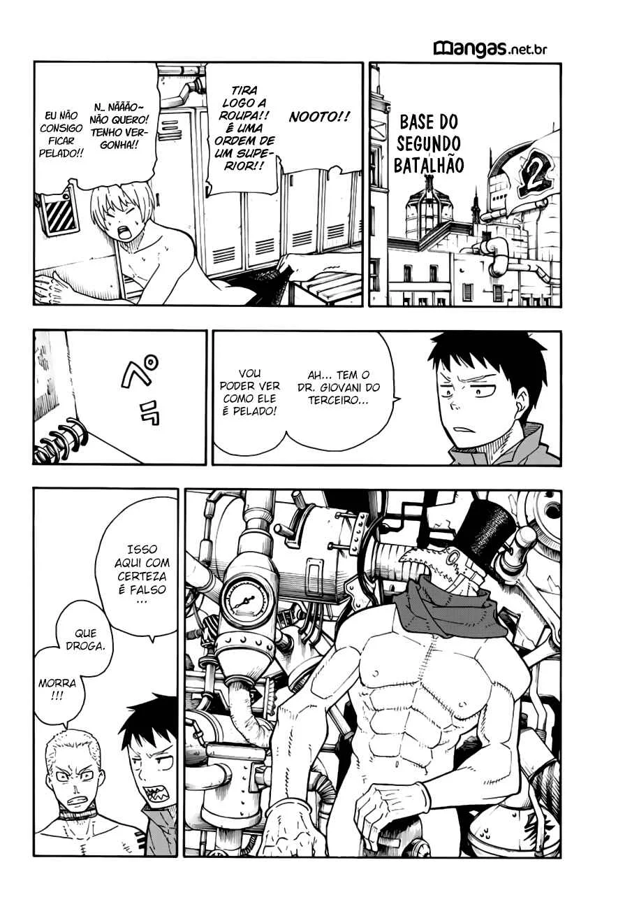 Fire Force Capítulo 2 – O Demônio, O Cavaleiro, E a Bruxa