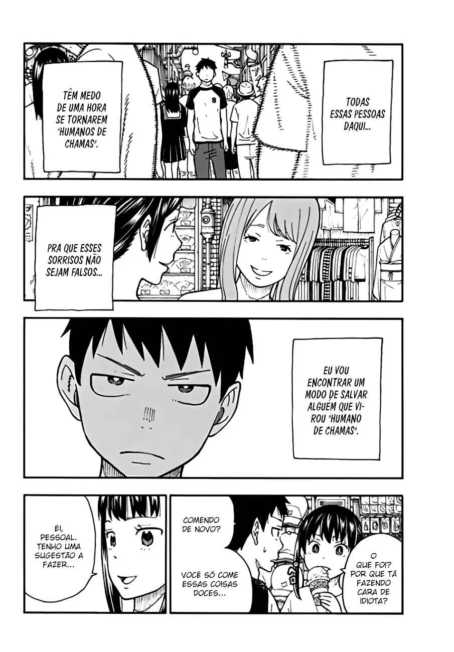 Fire Force Capítulo 2 – O Demônio, O Cavaleiro, E a Bruxa