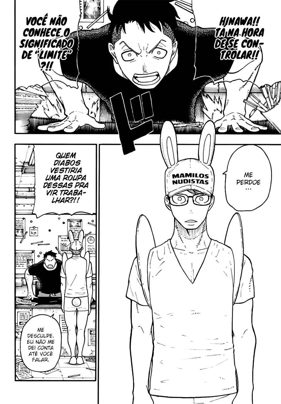 Fire Force Capítulo 2 – O Demônio, O Cavaleiro, E a Bruxa