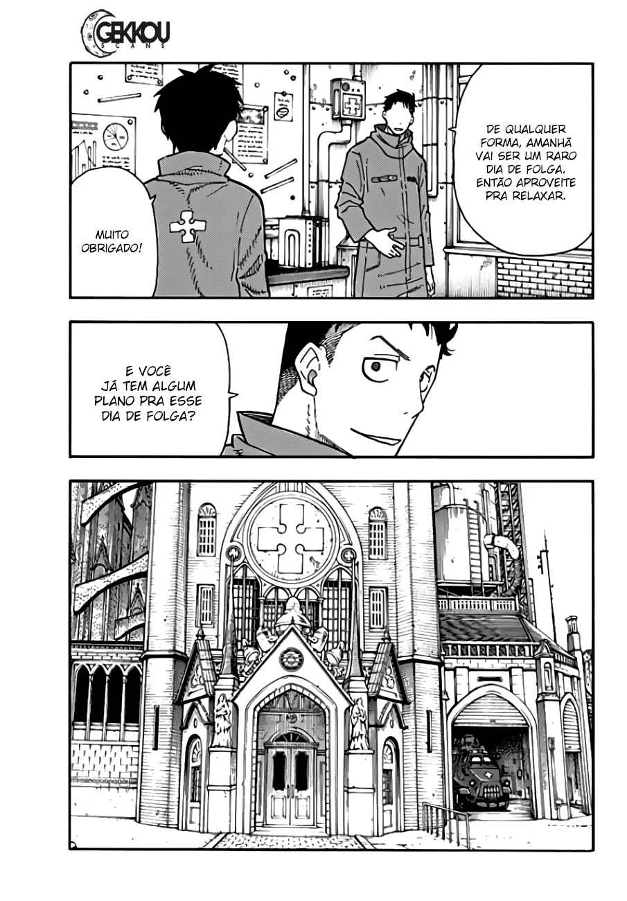 Fire Force Capítulo 2 – O Demônio, O Cavaleiro, E a Bruxa