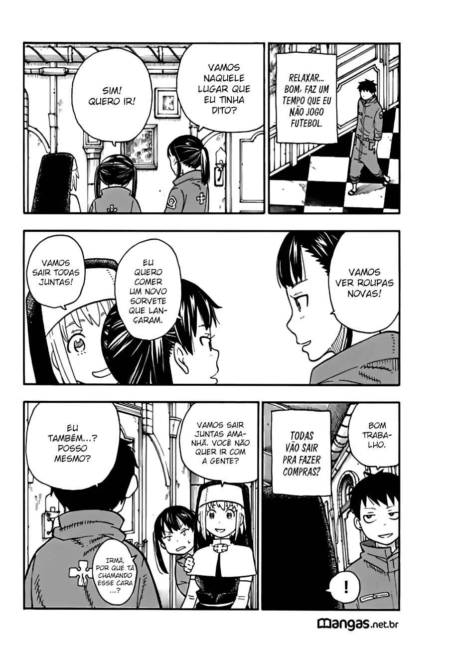 Fire Force Capítulo 2 – O Demônio, O Cavaleiro, E a Bruxa