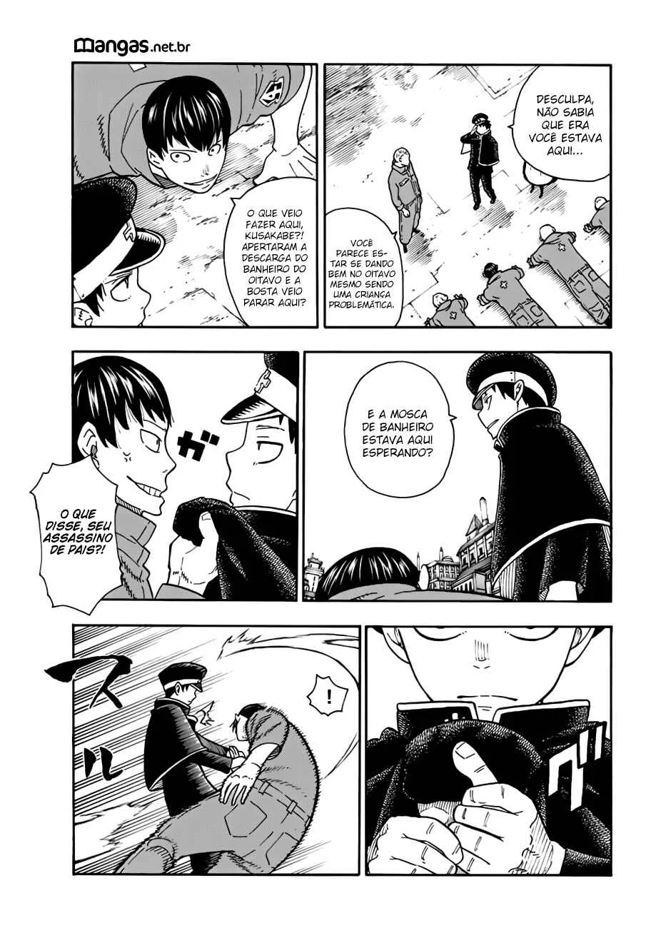 Fire Force Capítulo 2 – O Demônio, O Cavaleiro, E a Bruxa