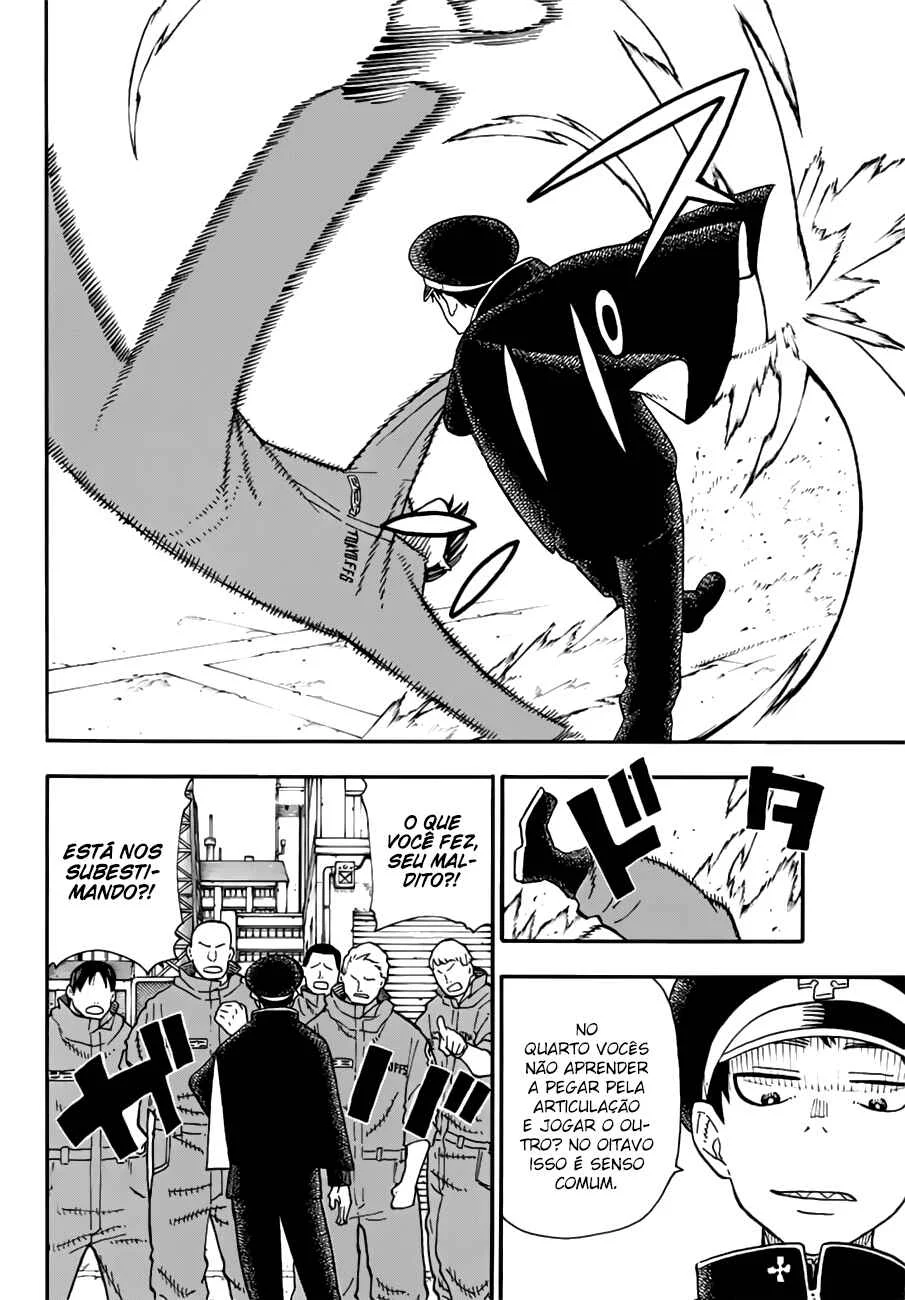 Fire Force Capítulo 2 – O Demônio, O Cavaleiro, E a Bruxa