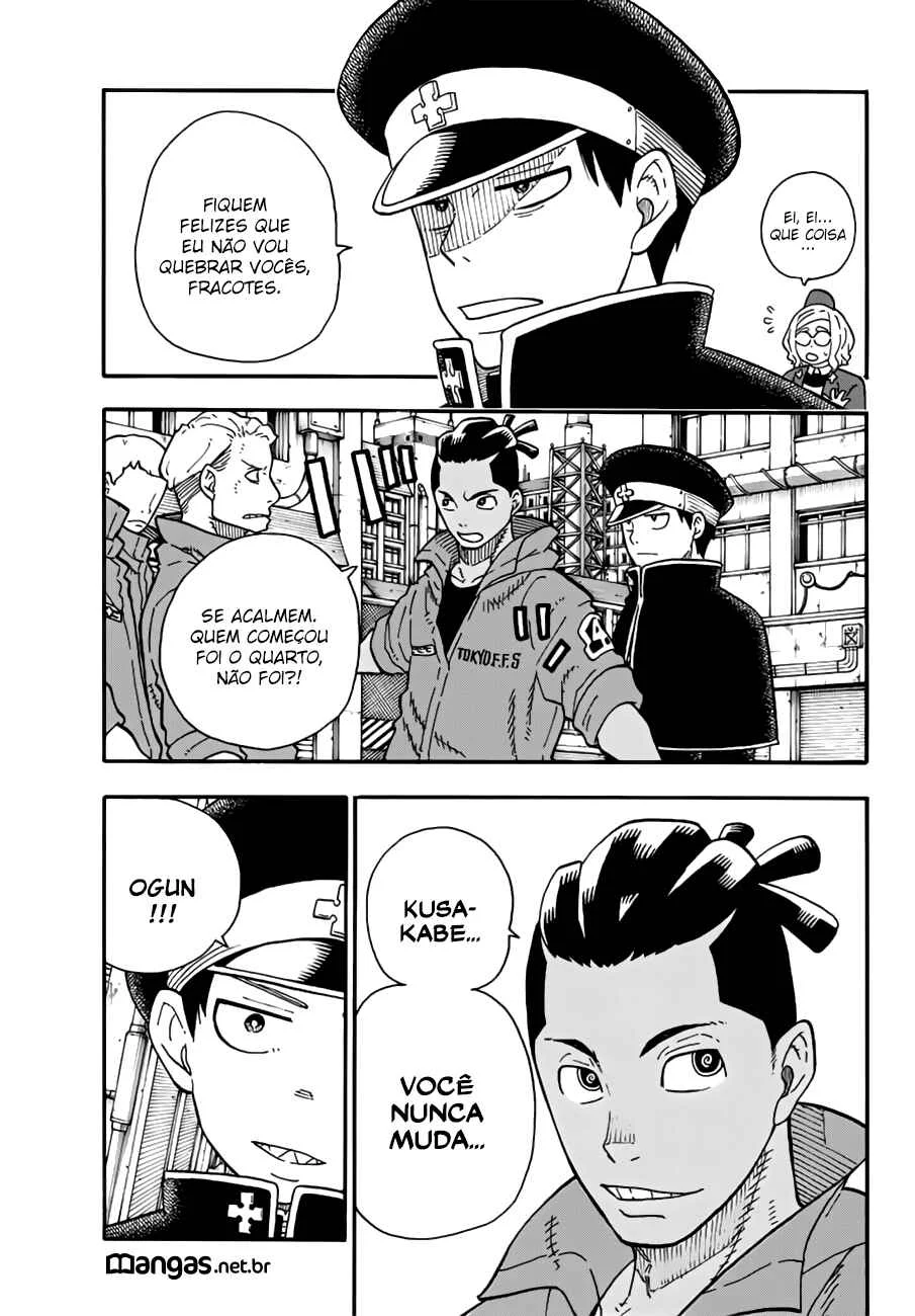 Fire Force Capítulo 2 – O Demônio, O Cavaleiro, E a Bruxa