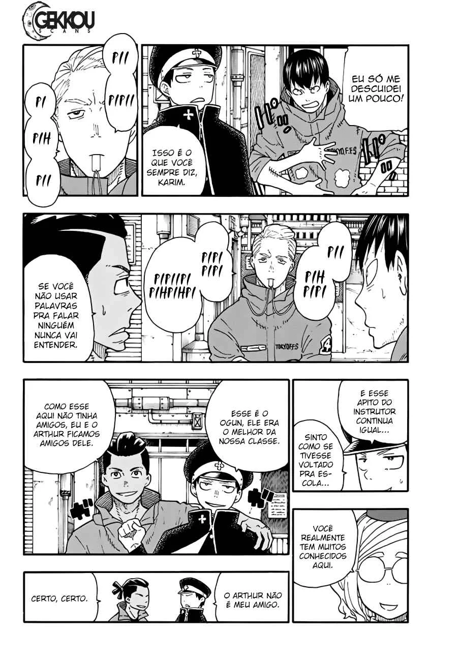 Fire Force Capítulo 2 – O Demônio, O Cavaleiro, E a Bruxa