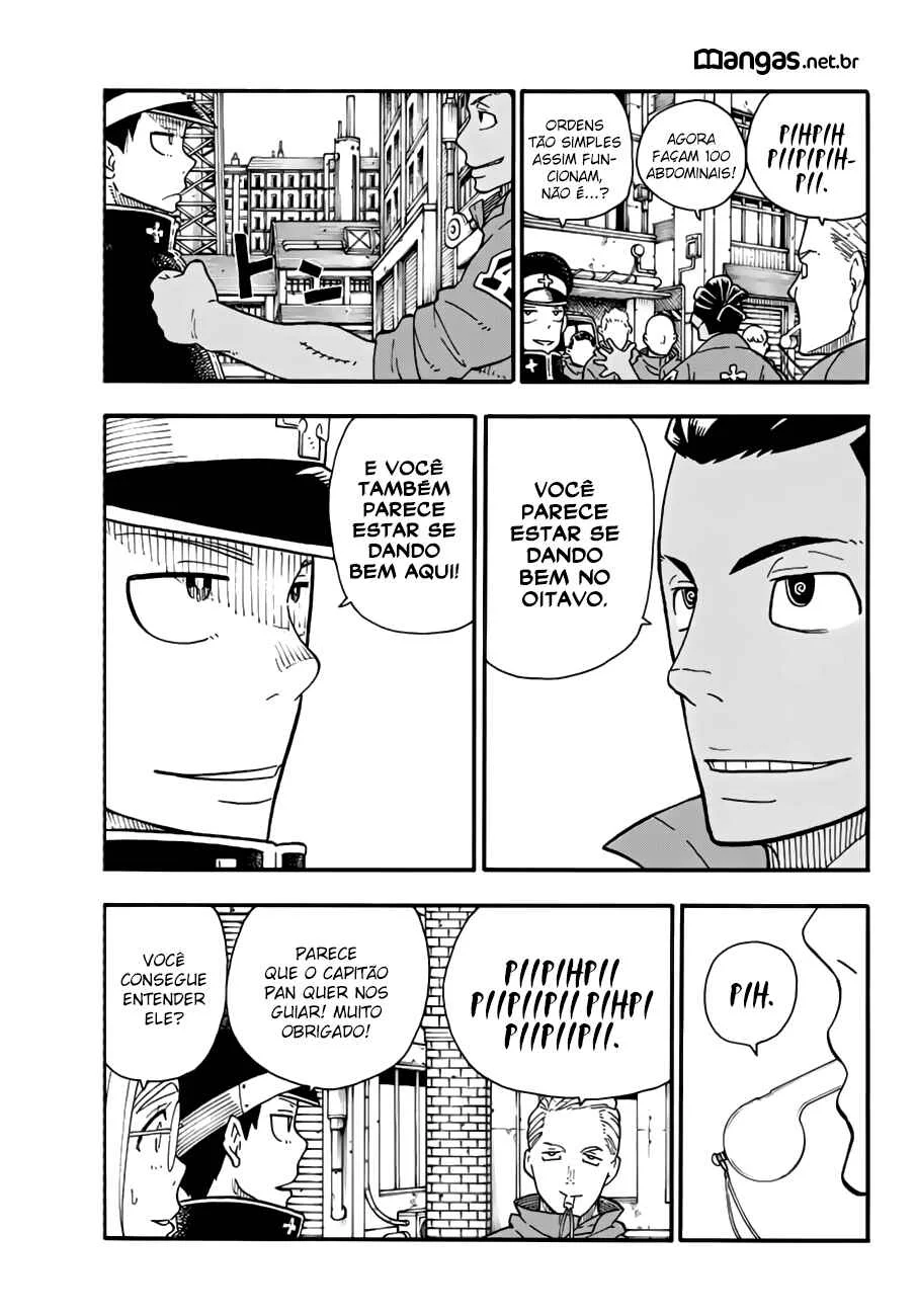 Fire Force Capítulo 2 – O Demônio, O Cavaleiro, E a Bruxa