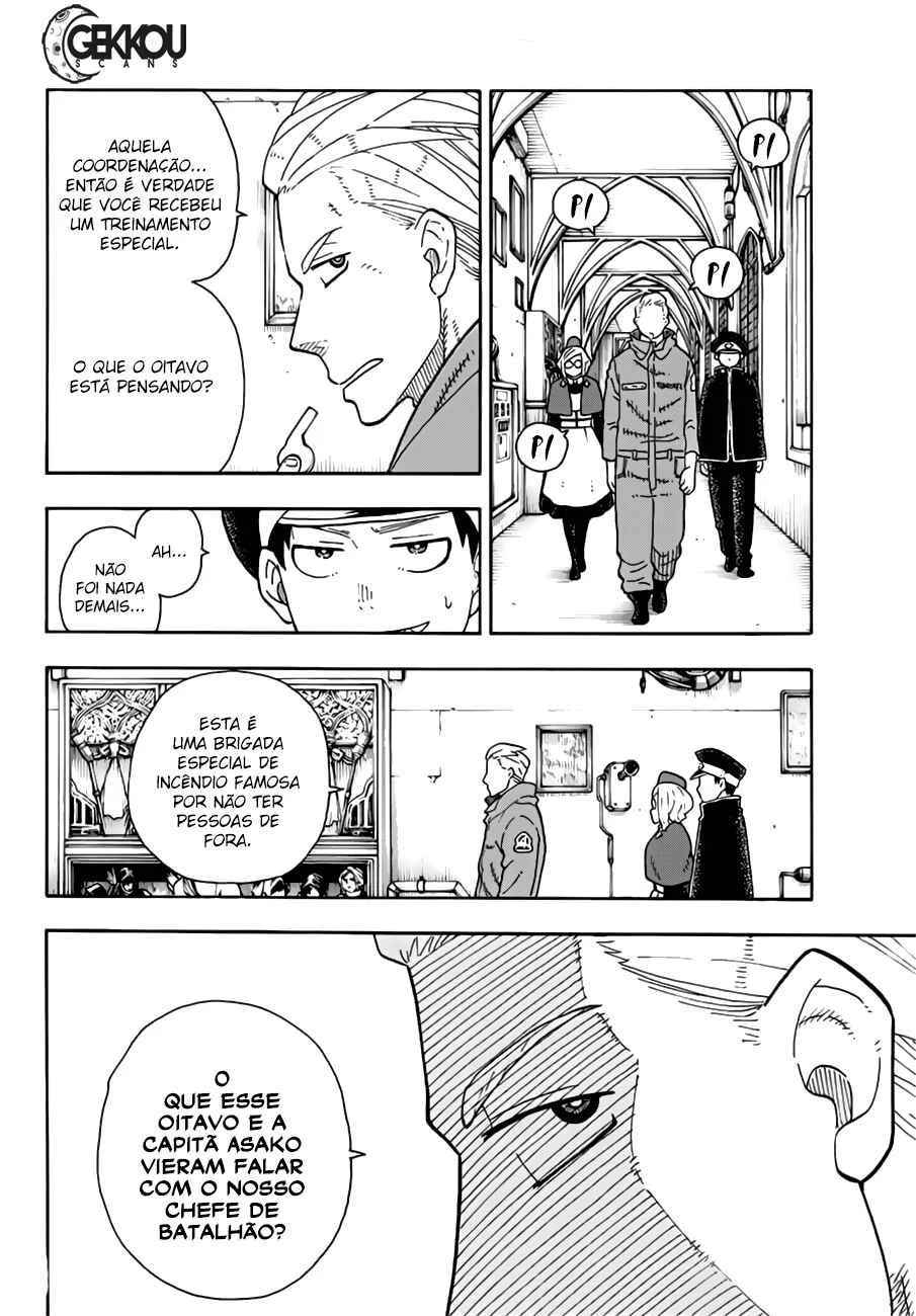 Fire Force Capítulo 2 – O Demônio, O Cavaleiro, E a Bruxa