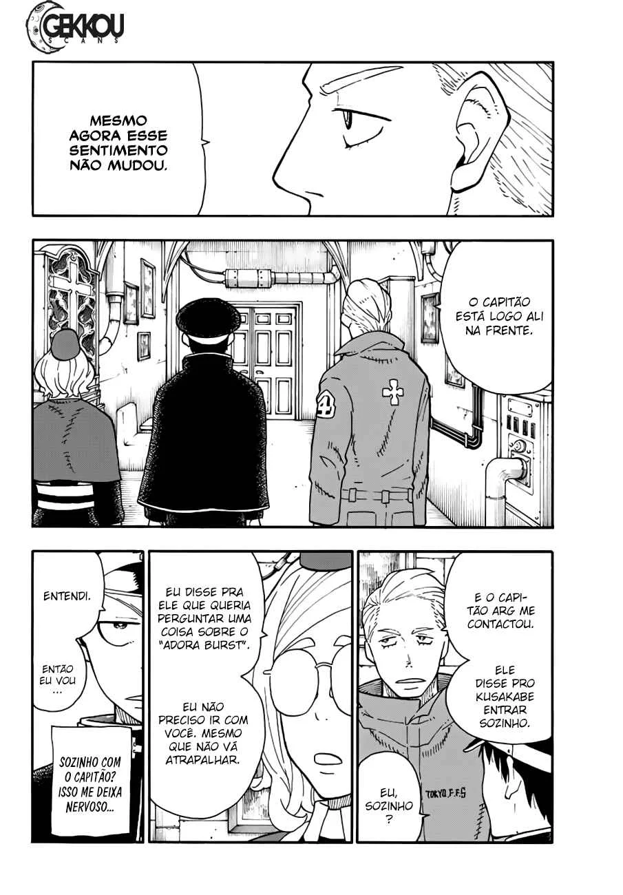 Fire Force Capítulo 2 – O Demônio, O Cavaleiro, E a Bruxa
