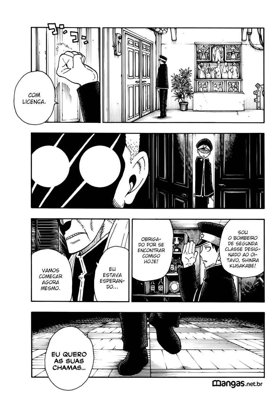 Fire Force Capítulo 2 – O Demônio, O Cavaleiro, E a Bruxa