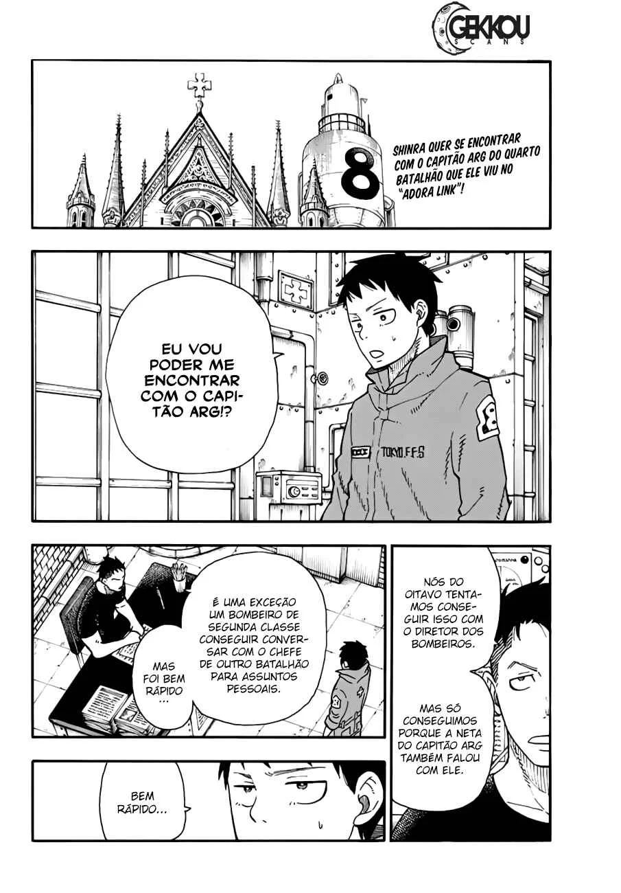 Fire Force Capítulo 2 – O Demônio, O Cavaleiro, E a Bruxa