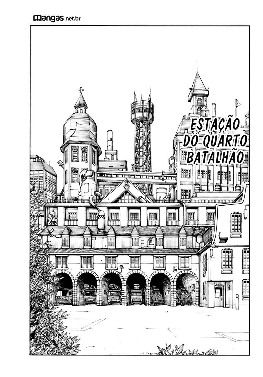 Fire Force Capítulo 2 – O Demônio, O Cavaleiro, E a Bruxa