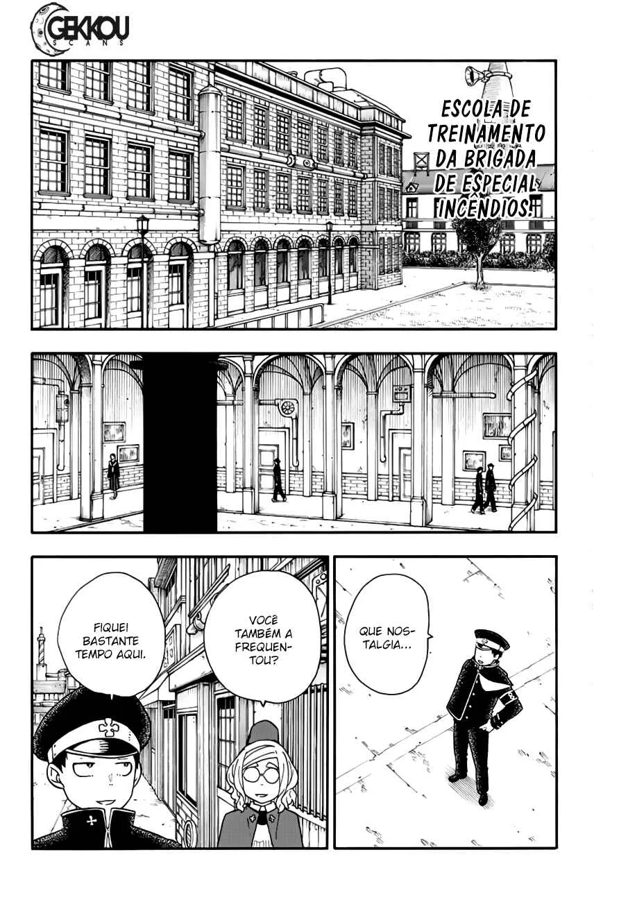 Fire Force Capítulo 2 – O Demônio, O Cavaleiro, E a Bruxa