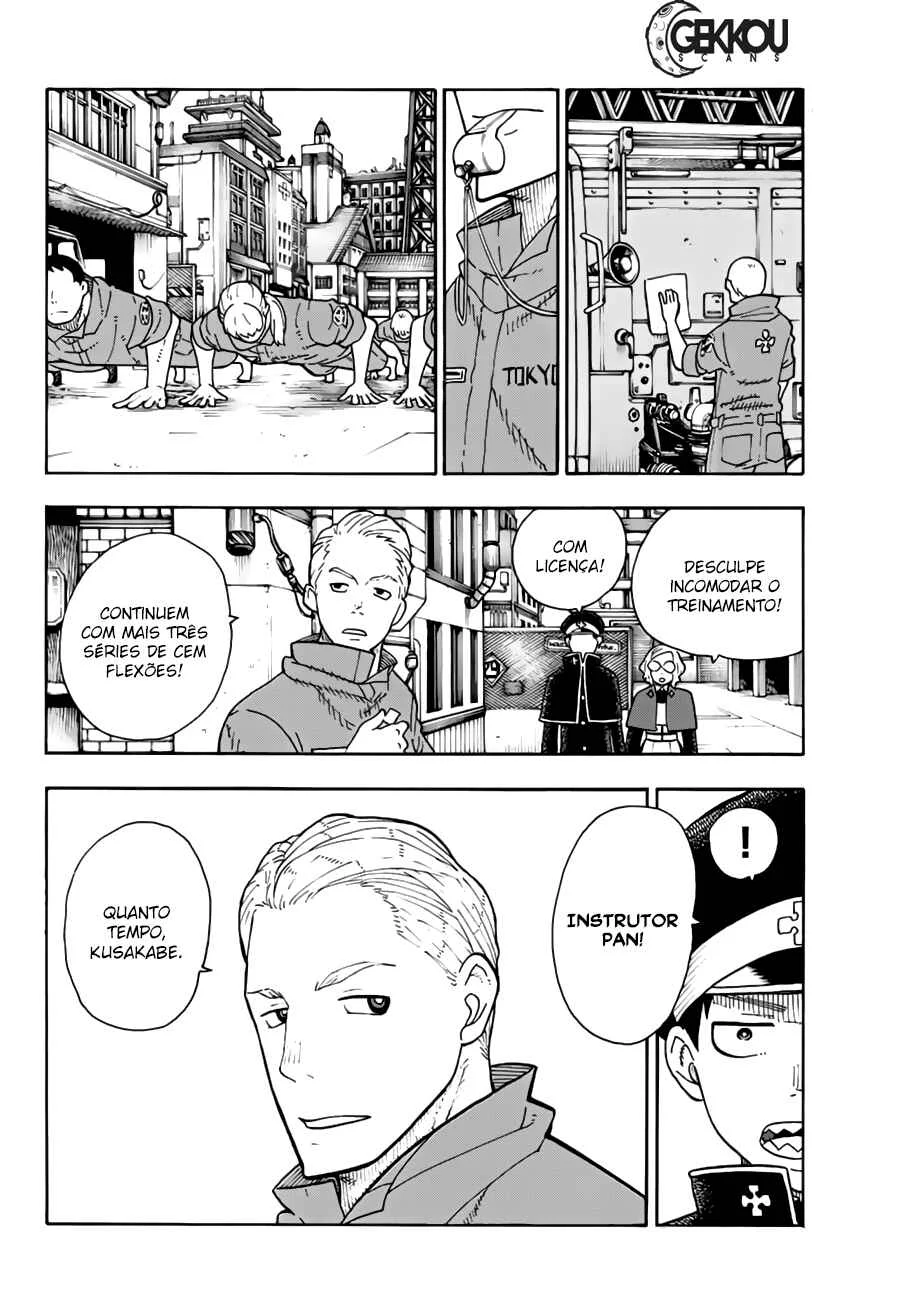 Fire Force Capítulo 2 – O Demônio, O Cavaleiro, E a Bruxa