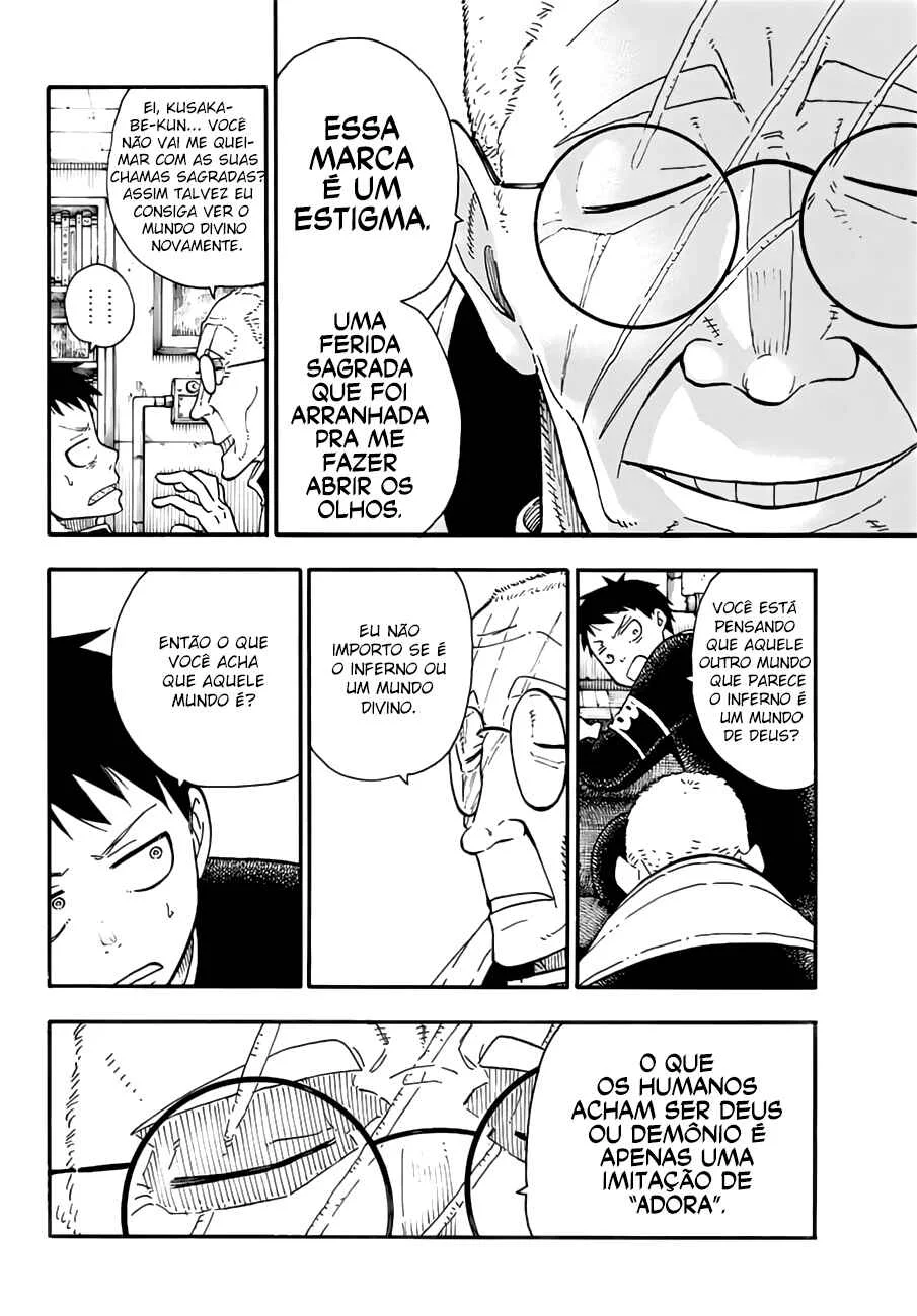 Fire Force Capítulo 2 – O Demônio, O Cavaleiro, E a Bruxa