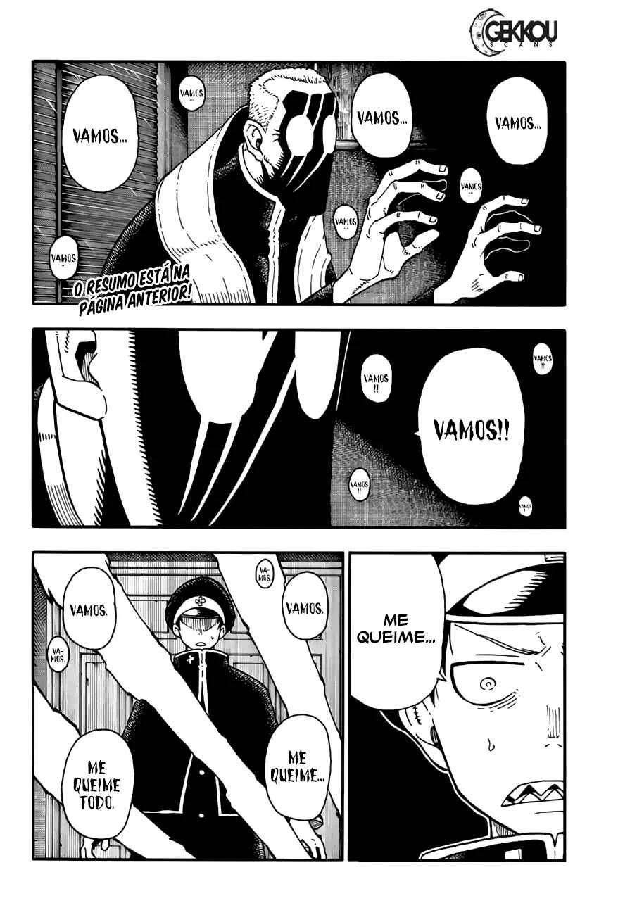 Fire Force Capítulo 2 – O Demônio, O Cavaleiro, E a Bruxa