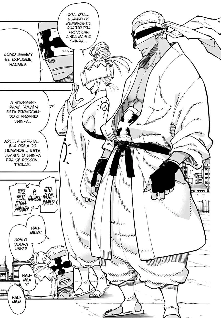 Fire Force Capítulo 2 – O Demônio, O Cavaleiro, E a Bruxa