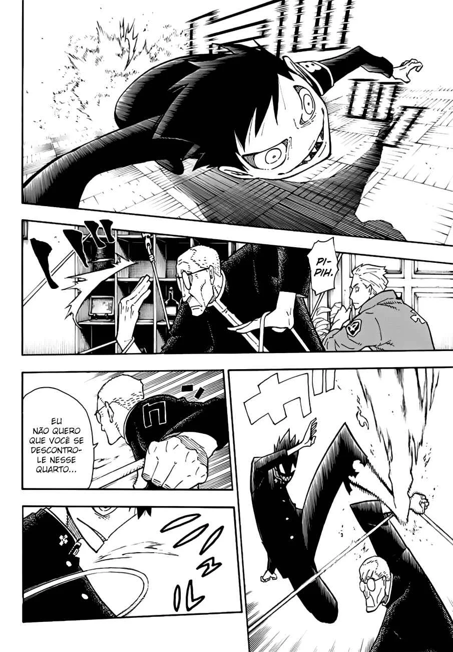 Fire Force Capítulo 2 – O Demônio, O Cavaleiro, E a Bruxa