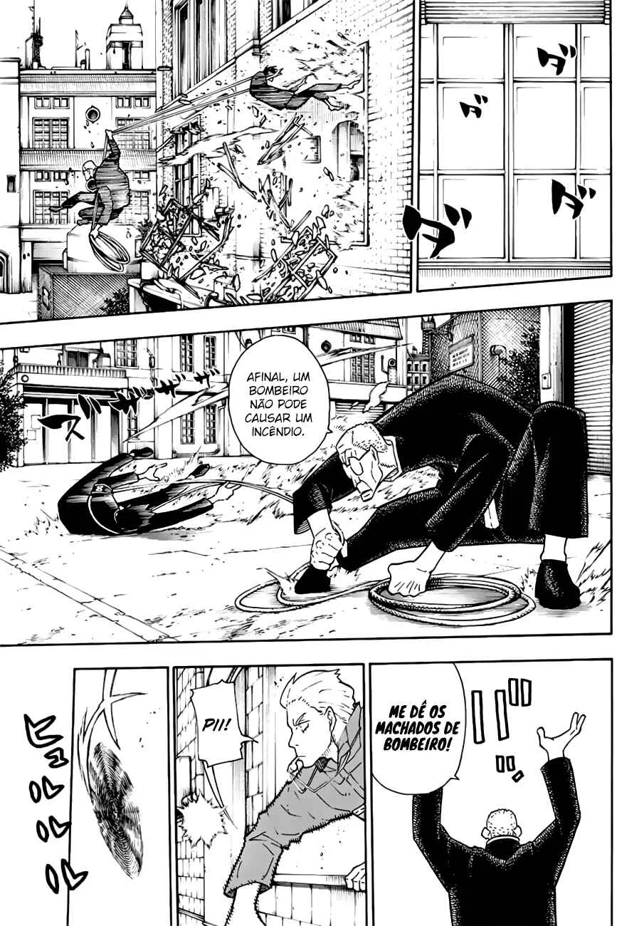 Fire Force Capítulo 2 – O Demônio, O Cavaleiro, E a Bruxa