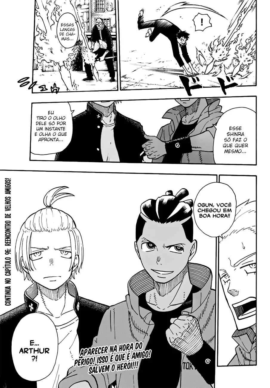 Fire Force Capítulo 2 – O Demônio, O Cavaleiro, E a Bruxa