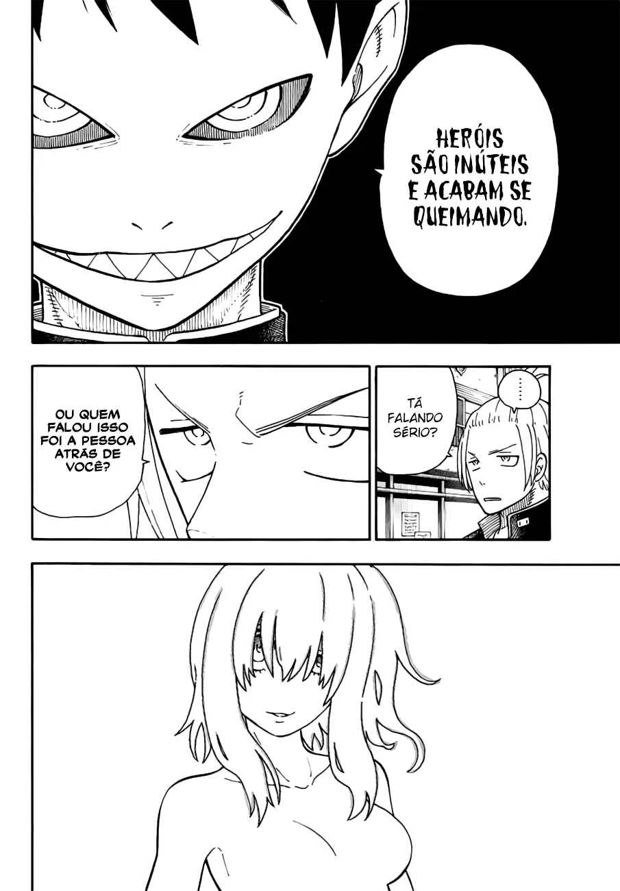 Fire Force Capítulo 2 – O Demônio, O Cavaleiro, E a Bruxa