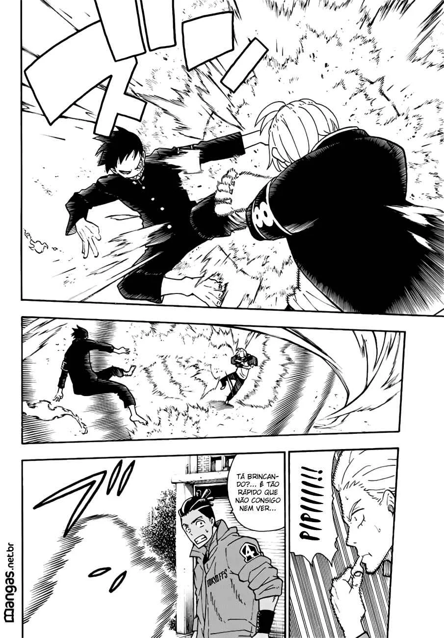 Fire Force Capítulo 2 – O Demônio, O Cavaleiro, E a Bruxa