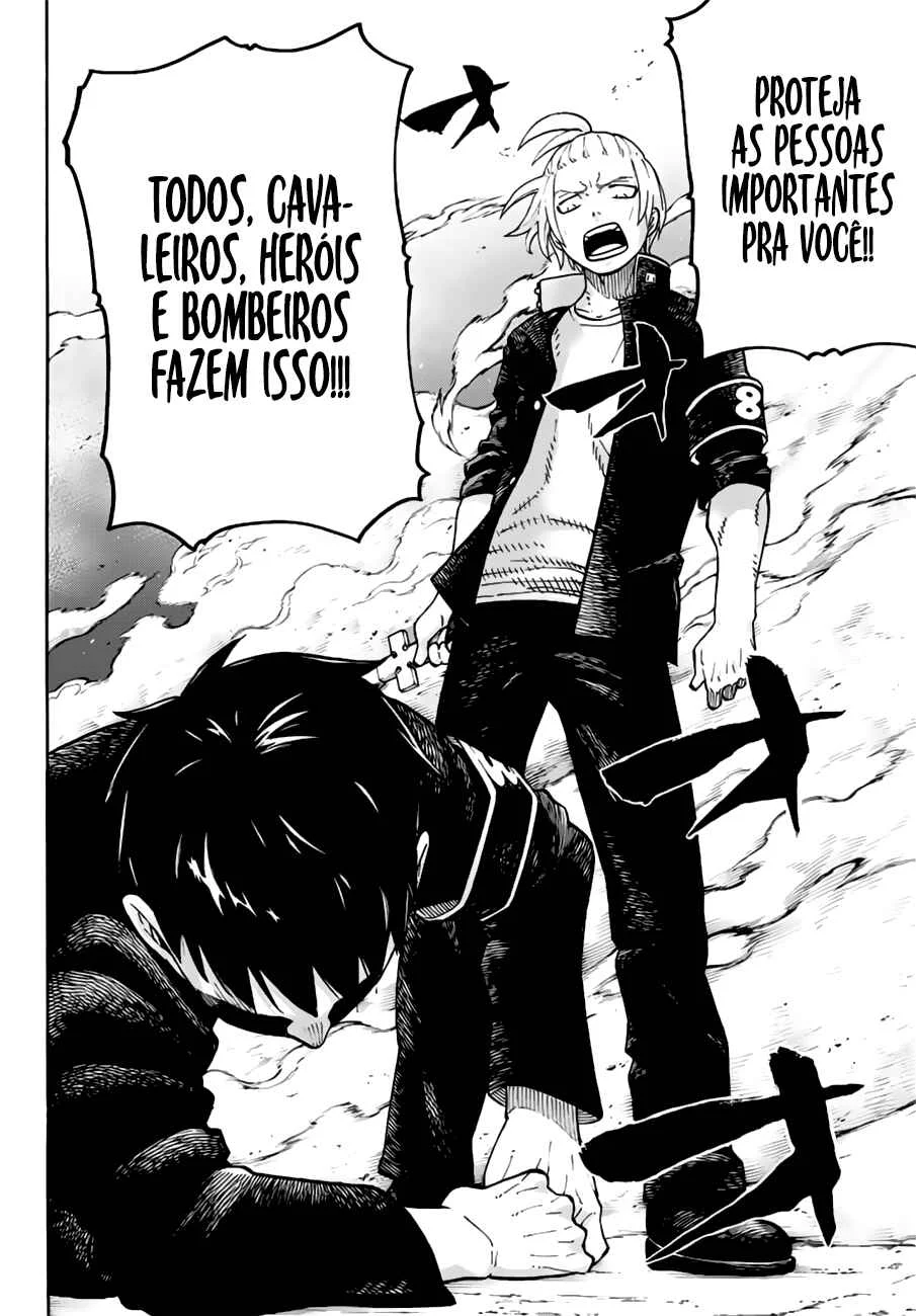 Fire Force Capítulo 2 – O Demônio, O Cavaleiro, E a Bruxa