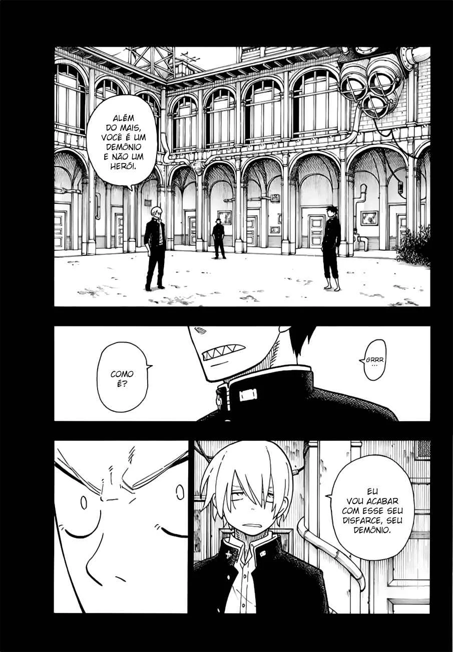 Fire Force Capítulo 2 – O Demônio, O Cavaleiro, E a Bruxa