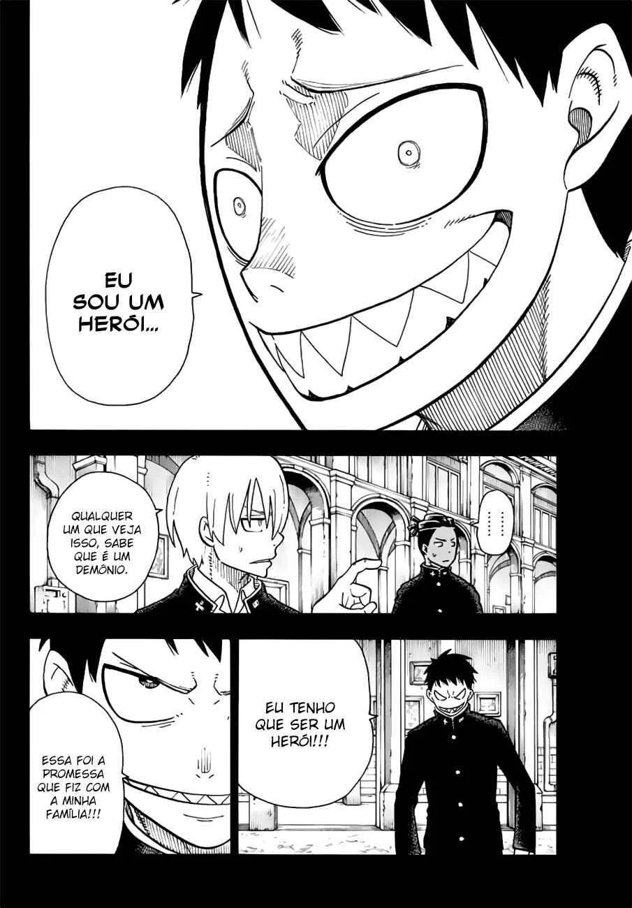 Fire Force Capítulo 2 – O Demônio, O Cavaleiro, E a Bruxa