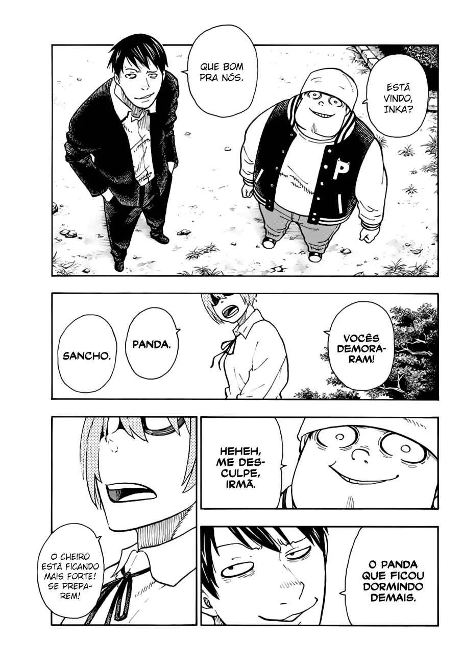 Fire Force Capítulo 2 – O Demônio, O Cavaleiro, E a Bruxa