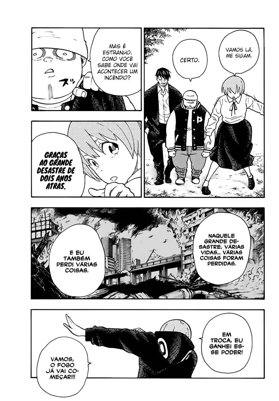 Fire Force Capítulo 2 – O Demônio, O Cavaleiro, E a Bruxa