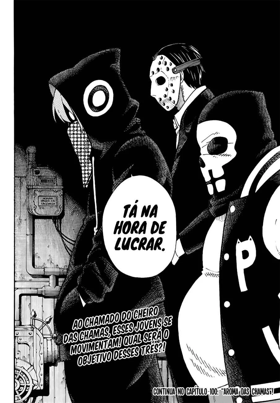 Fire Force Capítulo 2 – O Demônio, O Cavaleiro, E a Bruxa