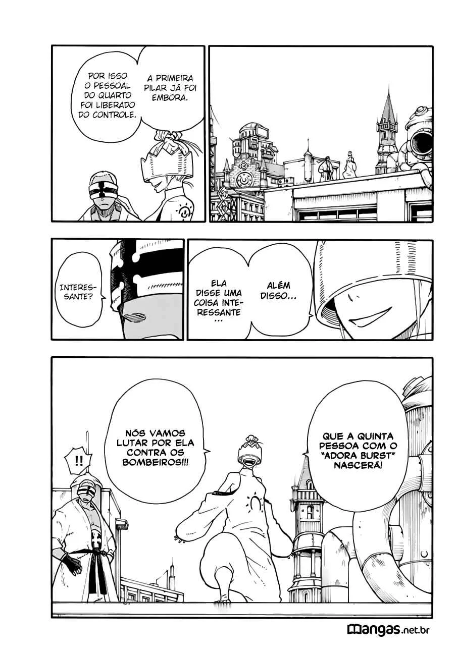 Fire Force Capítulo 2 – O Demônio, O Cavaleiro, E a Bruxa